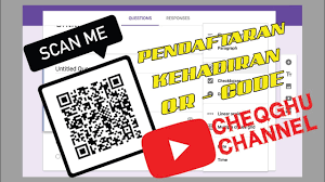 Cara scan barcode tanpa kamera. Tutorial Mudah Cara Membuat Pengesahan Kehadiran Menggunakan Qr Kod Youtube