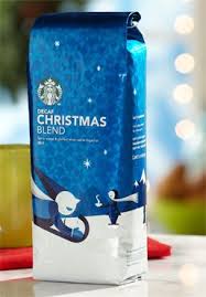 Starbucks Decaf Christmas Blend Coffee Packaging Coffee Branding Holiday Coffee