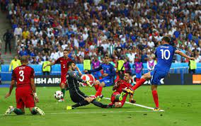 11/07/2016 live uefa euro 2016 team of the tournament revealed four portugal players, three from germany and two each representing france and wales have made the official uefa euro 2016 team of. Portugal V France Euro 2016 Final Result Match Report As Com