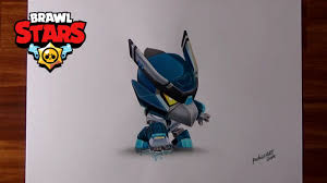 Enemies nicked by the poisoned blades will take damage over time. Dibujando A Crow Meca Negro De Brawl Stars Patrickart Youtube