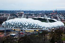 Although we were a long way from the stage, we were seated under cover and on an incline, meaning we had an uninterrupted view. Aami Park Stadium Jpg Mea