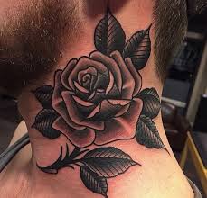Neck Tattoos Browse The Latest Tattoo Ideas Necktattoo Necktattoodesigns Neck Tattoo For Guys Rose Neck Tattoo Rose Tattoos For Men