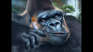 King kong is an original painting in oil, acrylic, ink, and silver leaf on canvas, by ashley mayel. King Kong Procreate Time Lapse Painting Youtube