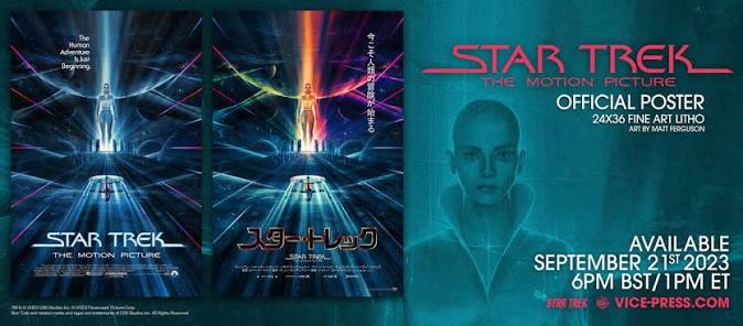 Star Trek: The Motion Picture - Posters By Matt Ferguson | Vice Press