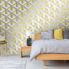 Free next day delivery on eligible orders for amazon prime members | buy grey and yellow curtains on amazon.co.uk. Structure Geometric Wallpaper Grey Yellow Wallpaper From I Love Wallpaper Uk