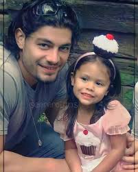 Roman Reigns With His Cute Daughter ❤😊 #stylechallenge