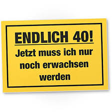 Mit 40 jahren ist es übrigens nicht nur so, dass die meisten bereits geheiratet, eine familie gegründet, sich ein eigenheim geschaffen und wir präsentieren ihnen allerlei schöne geburtstagssprüche zum 40. Gelb Schilder Und Weitere Wohnaccessoires Gunstig Online Kaufen Bei Mobel Garten