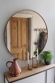 Hanging A Mirror Over Furniture Hallway Decorating Hallway Furniture Hallway Mirror