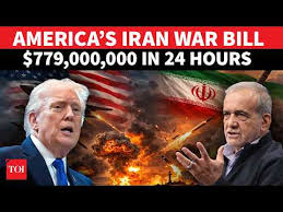 ‘$779,000,000 Burned In Just 24 Hours’: Trump’s Iran War Leaves US With  Eye‑Watering Bill | Watch