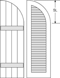 Check spelling or type a new query. Arch Top Exterior Shutters For Round Top Windows Shutterland