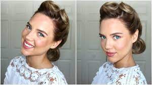 1940s Hairstyle Victory Rolls 1940s Hairstyles Victory Roll Hair Roll Hairstyle