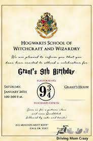The Ultimate Harry Potter Birthday Party Guide Driving Mom