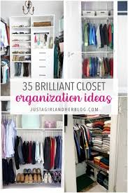 Quick question, did you install the verticals on top of the carpet, or cut a space for them to sit down on the. 35 Closet Organization Ideas For Making The Most Of Your Space