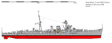 HMS Calcutta (D82) - Per ardua stabilis ...