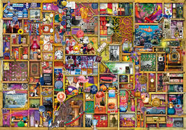 Contains a 1000 piece jigsaw puzzle. Toys Games Aimee Stewart Hard Gift Idea Fantasy Fantastic Voyage 1000 Piece Jigsaw Puzzle Yogarmony Gr