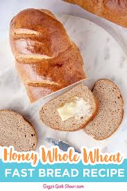 Fast Easy Honey Whole Wheat Bread Recipe Recipe Wheat Bread Recipe Homemade Whole Wheat Bread Homemade Recipes