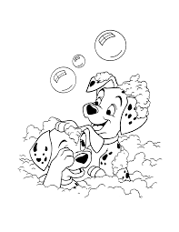Kleurplaat Disney Kleurplaat 102 Dalmatiers Animaatjes Nl