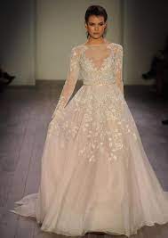 See Hayley Paige Wedding Dresses From Bridal Fashion Week Wedding Dress Organza Wedding Dress Long Sleeve Wedding Dresses