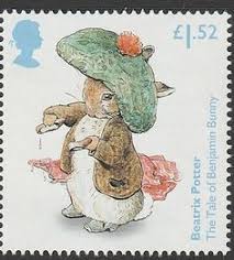 Literary Stamps Potter Beatrix 1866 1943 Beatrix Potter Illustrations Beatrix Potter Books Beatrix Potter