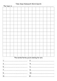 Download these printable word search puzzles for hours of word hunting fun. Create Your Own Wordsearch Itc Template Teaching Resources