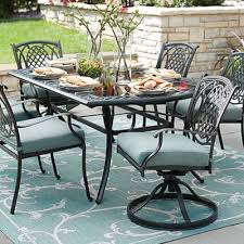 Most people leave their outdoor patio dining sets outdoors. Get Metal Outdoor Furniture For Your Patio Decorifusta