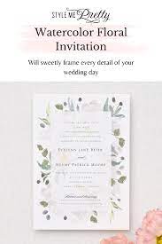 Watercolor Floral Invitation Watercolor Floral Wedding Invitations Spring Wedding Invitations Watercolor Floral Invitation