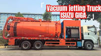 ISUZU GIGA Unmatched Heavy-Duty Sewer Jetting with 6m³ Water / 12m³ Sewage  Tank Truck