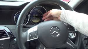 How To Reset The Service Indicator Light On A 2012 Mercedes Benz C Class W204 And Other Models Youtube