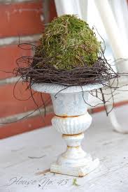 Moos Deko Moss Decoration Moos Dekoration Fruhling Ostern Blumen Und Dekoration