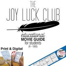 The Joy Luck Club Movie Guide Film Questions Worksheet R 1993 The Joy Luck Club Movie Guide Luck