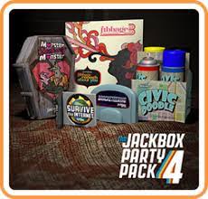 The Jackbox Party Pack 4 For Nintendo Switch Nintendo Game Details Party Packs Party Nintendo Systems