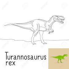 Check spelling or type a new query. Malvorlage Fur Kinder Mit Turannosaurus Rex Dinosaurier Und Farbige Vorschau Vector Ilustration Lizenzfrei Nutzbare Vektorgrafiken Clip Arts Illustrationen Image 64589374