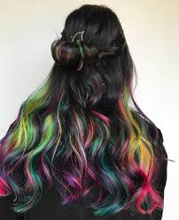 You can be sure you'll find the perfect tone! Dip Dye Hair Color All The Fun With Half The Risk Thefashionspot