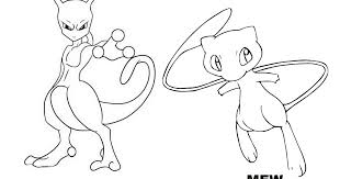 By admin posted on october 16 2019. Malvorlagen Pokemon Mew Coloring And Malvorlagan