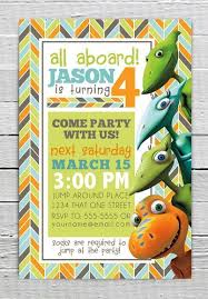 Dinosaur Train Invitations Train Birthday Invitations Dinosaur Train Party Girls Birthday Party Supplies