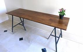 48x24 Long Desk Or Narrow Dining Table Long Table Narrow Dining Tables Metal Leg Dining Table Long Dining Room Tables