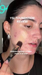Replying to @Hailey Stanley UNFILTERED review of the @YSL Beauty foundation  and concealer 🥰 what do we think of this makeup? ❤️ #beautytips  #makeupreview #unfilteredmakeup #acnemakeup #acnecoverage ...