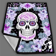 Awesome skull sanctum skull fleece blankets. Dekoracje Narzuty Na Kanapy I Fotele Grim Reaper Skull Design Soft Fleece Blanket Cover Throw Sofa Bed Blanket A2btravel Ge