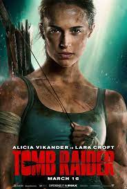 Tomb raider 11x17 movie poster (2001). Lara Croft Looks Intense On New Tomb Raider Movie Poster Gamespot