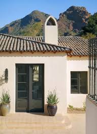 Black And White Spanish Style Home Exterior Spanish Design Ideas Pictures Remodel And Decor Spanish Style Homes Spanish Style Doors Exterior House Colors