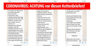 Bei whatsapp gibt es täglich kettenbriefe zu sehen, wenn man die „richtigen kontakte hat. Coronavirus Vorsicht Vor Diesen Whatsapp Kettenbriefen Und Phishing Mails Antenne Niedersachsen