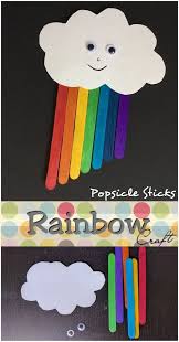 The Joy Of Sharing Rainbow Crafts Craft Stick Crafts Fun Crafts