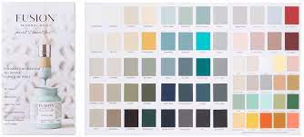 Fusion Mineral Paint True Color Card