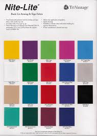 Color Charts Aaa Awning Co Inc