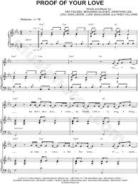 For King Country Proof Of Your Love Sheet Music In Eb Major Transposable Download Print King And Country Sheet Music Popular Piano Sheet Music