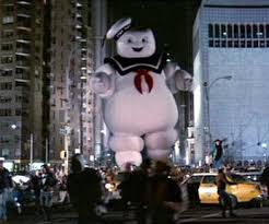 Unfortunately, ray thinks of the marshmallow man. Stay Puft Marshmallow Man Wikipedia