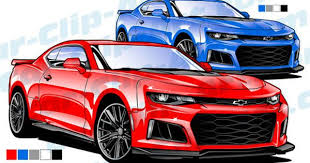 Black And White Camaro Clipart 2017 Camaro Zl1 Vector Art Car Clip Art Com Camaro Zl1 Camaro 2017 Camaro Zl1