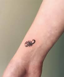 It can show your personality easily and you will enjoy its unique print. Girly Small Scorpion Tattoo