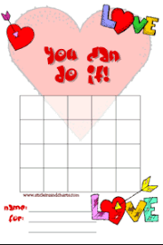 Printable Valentines Day Behavior Charts And Sticker Charts