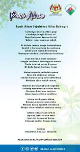 Maybe you would like to learn more about one of these? Puisi Alam Puisi Pilihan Sempena Jabatan Alam Sekitar Facebook